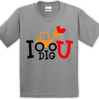 I Dig You-Valentine's Day Youth T-Shirt    JC