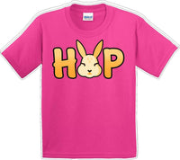 
              HOP - Distressed Design - Kids/Youth Easter T-shirt
            