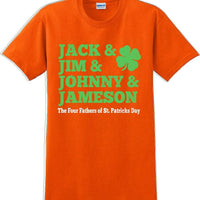 Jack & Jim & Johnny & Jameson St. Patrick's Day T-Shirt