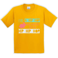 I said a Hip Hop - Distressed Design - Kids/Youth Easter T-shirt