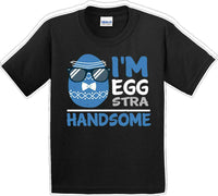 
              I'm EGG-STRA Handsome - Distressed Design - Kids/Youth Easter T-shirt
            