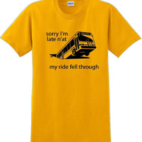 Pittsburgh Bus in Sinkhole, dahntahn n'at funny Youth T-Shirt