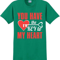 You have the Key to my Heart - Valentine's Day Shirts - V-Day shirts