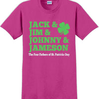 Jack & Jim & Johnny & Jameson St. Patrick's Day T-Shirt