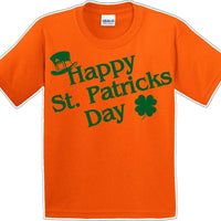 Happy St. Patricks Day - Youth St. Patrick's Day T-Shirt   JC