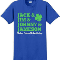 Jack & Jim & Johnny & Jameson St. Patrick's Day T-Shirt
