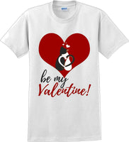 
              Be my Valentine - Kitty cat love-  Valentine's Day Shirts - V-Day shirts
            