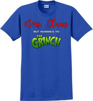 
              Mrs Claws but married to the - Christmas Day T-Shirt - 12 color choices
            