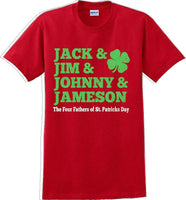 
              Jack & Jim & Johnny & Jameson St. Patrick's Day T-Shirt
            