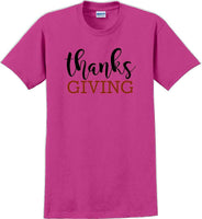 
              THANKS GIVING -Thanksgiving Day T-Shirt
            