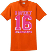 
              Sweet 16 Quarantine  - 16th B-Day T-Shirt Birthday Shirt 12 Color Choices S-5XL
            