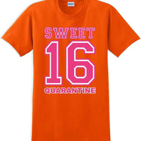 Sweet 16 Quarantine  - 16th B-Day T-Shirt Birthday Shirt 12 Color Choices S-5XL