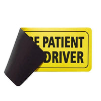 Student Driver 3"X9" MAGNET Please Be Patient Car Bumper STICKER MAGNET 3"X9 SDM