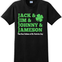 Jack & Jim & Johnny & Jameson St. Patrick's Day T-Shirt