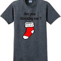Are you Stocking me? - Christmas Day T-Shirt