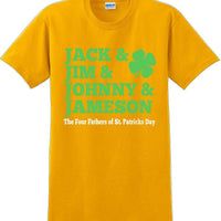 Jack & Jim & Johnny & Jameson St. Patrick's Day T-Shirt