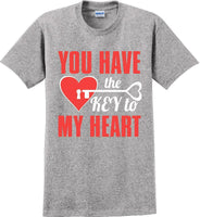 
              You have the Key to my Heart - Valentine's Day Shirts - V-Day shirts
            