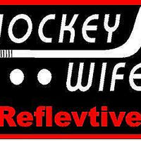 Hockey Wife STICKER, DECAL, 5YR VINYL, Hockey -14 colors