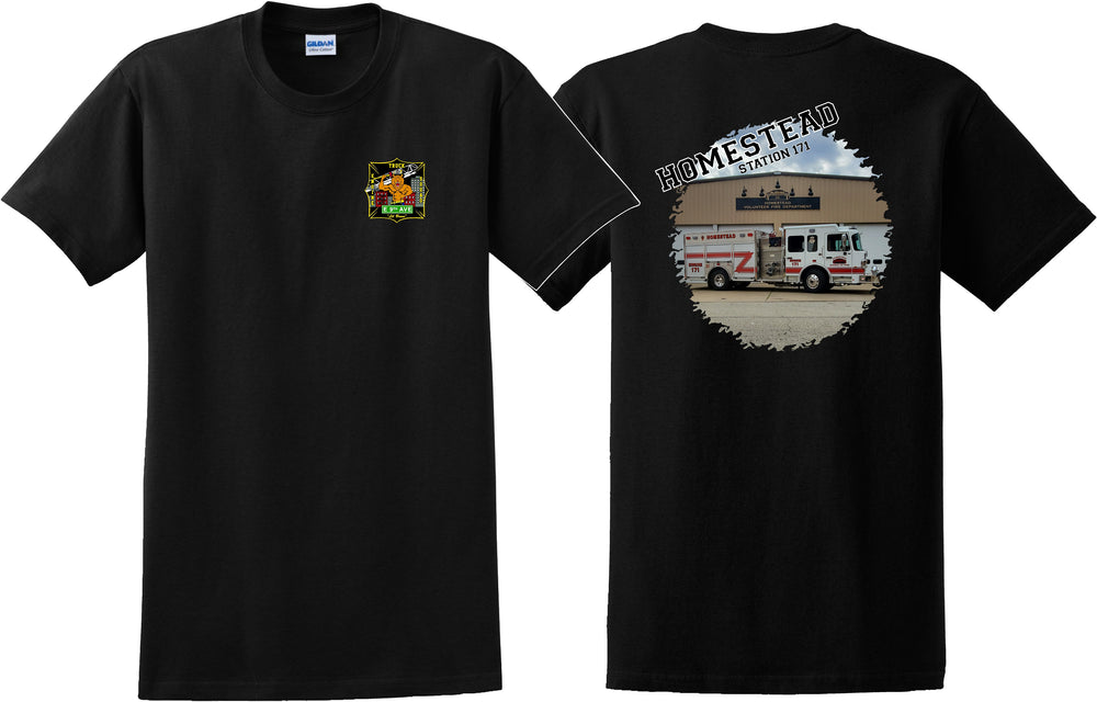 Black Homestead 171 VFD shirt Sm-5XL
