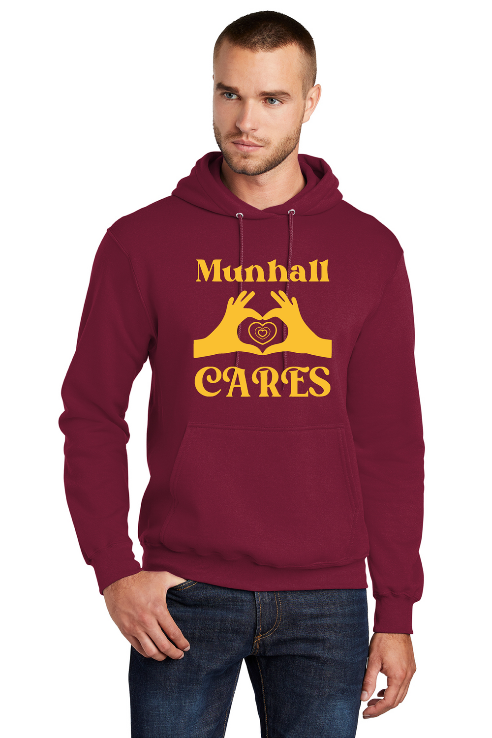 Munhall Cares Hoodie Sm-4XL