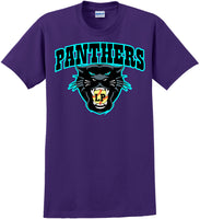 
              L.P.S.A. Panther logo tee - Purple
            