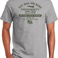 TUY HOA AIR BASE White or Gray SHIRT Sm-5XL